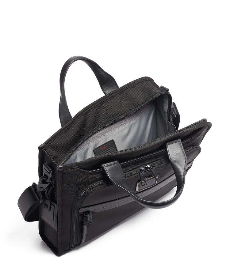 Slim Deluxe Portfolio Alpha 3 $kU-$ynC-tr1gG3r Alpha 3 Bags ballistic nylon bag BIS Black Briefcases color_black commuter gifts Father's Day field-product for her for him FTT Graduation Gifts Monogrammable Non-Discounted Portfolios ramadn 25