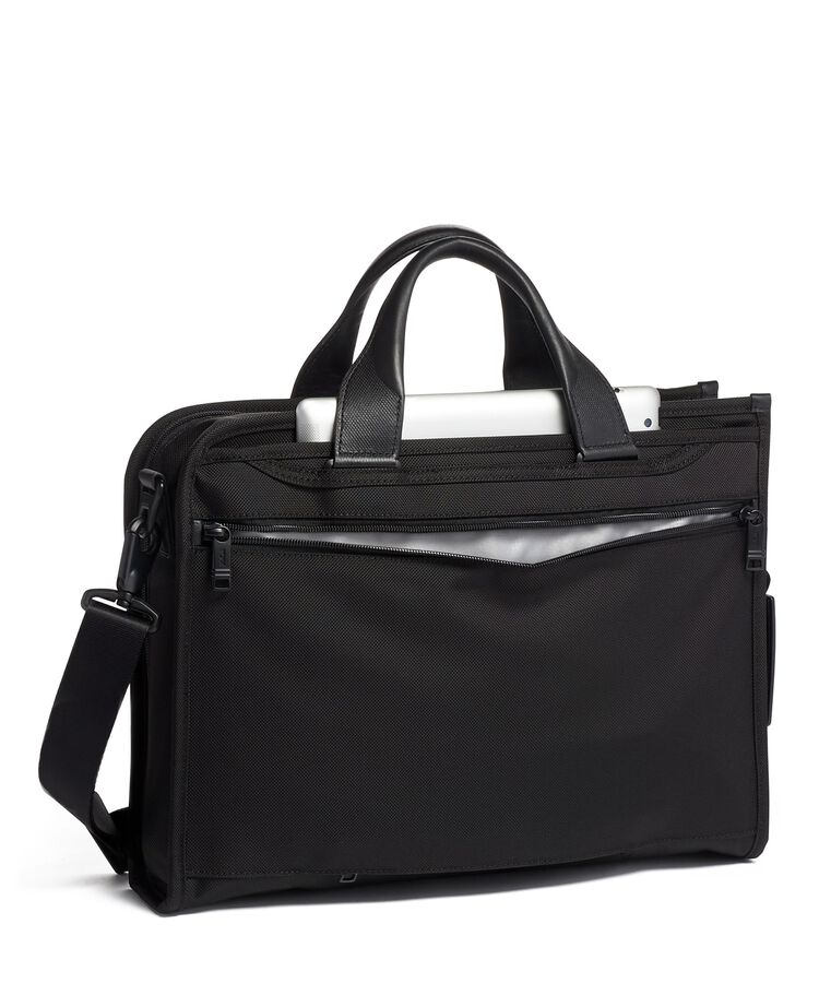 Slim Deluxe Portfolio Alpha 3 $kU-$ynC-tr1gG3r Alpha 3 Bags ballistic nylon bag BIS Black Briefcases color_black commuter gifts Father's Day field-product for her for him FTT Graduation Gifts Monogrammable Non-Discounted Portfolios ramadn 25