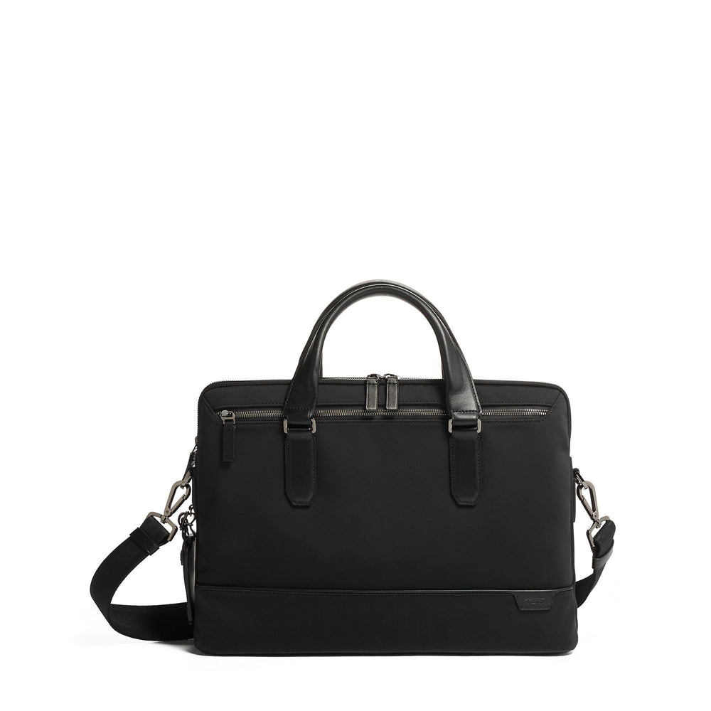 Sycamore Slim Brief Harrison $kU-$ynC-tr1gG3r 13inchbag 14inchbag Back To School Bags BESTAUGUST BIS Black Briefcases color_black commuter gifts field-product for her for him Harrison Monogrammable Non-Discounted nylon bag OCTBEST ramadn 25