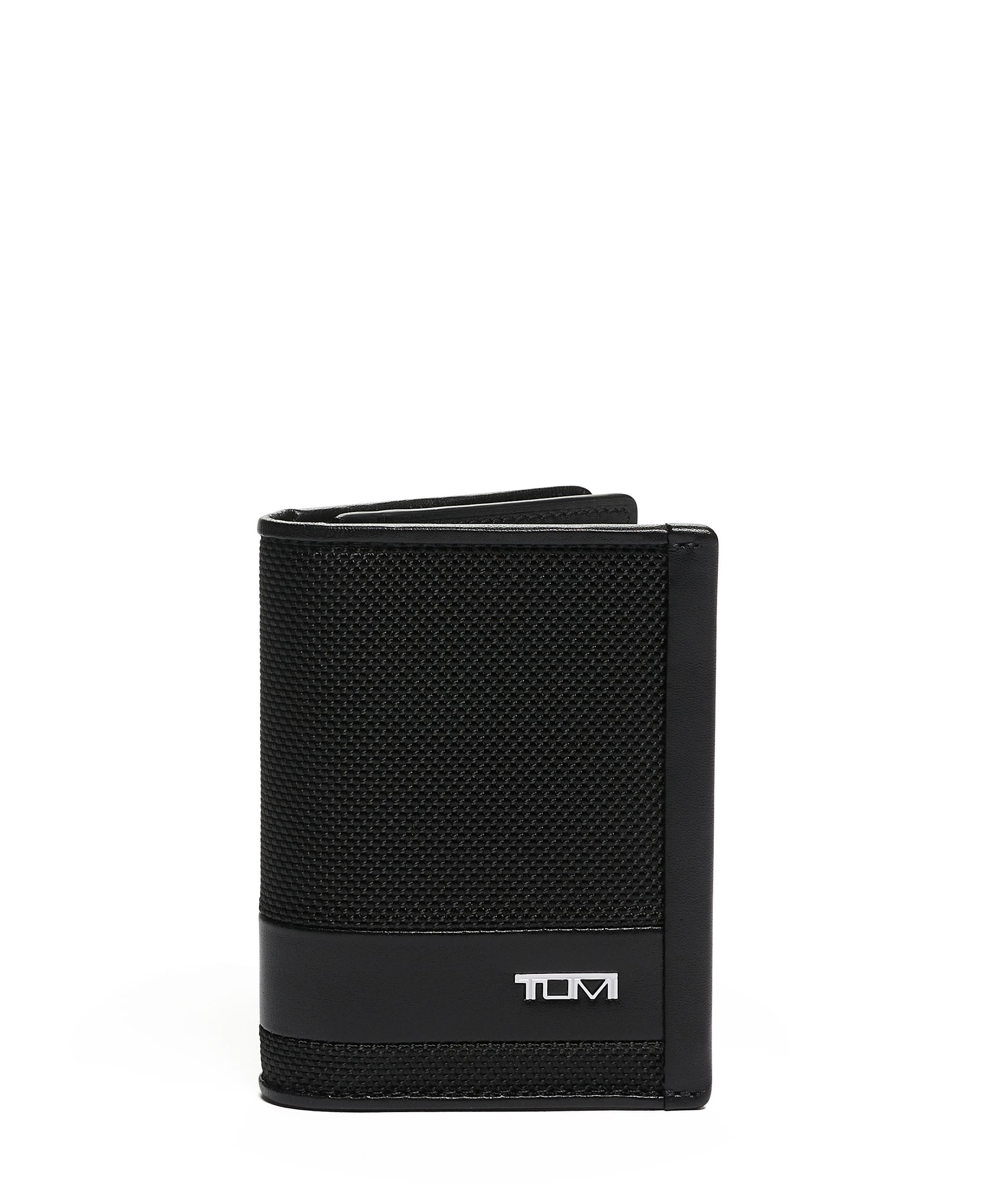 Gusseted Card Case Alpha $kU-$ynC-tr1gG3r Accessories Alpha BESTAUGUST BIS Black Card Cases color_black for him FTT gifting Non-Discounted Wallets & Card holders