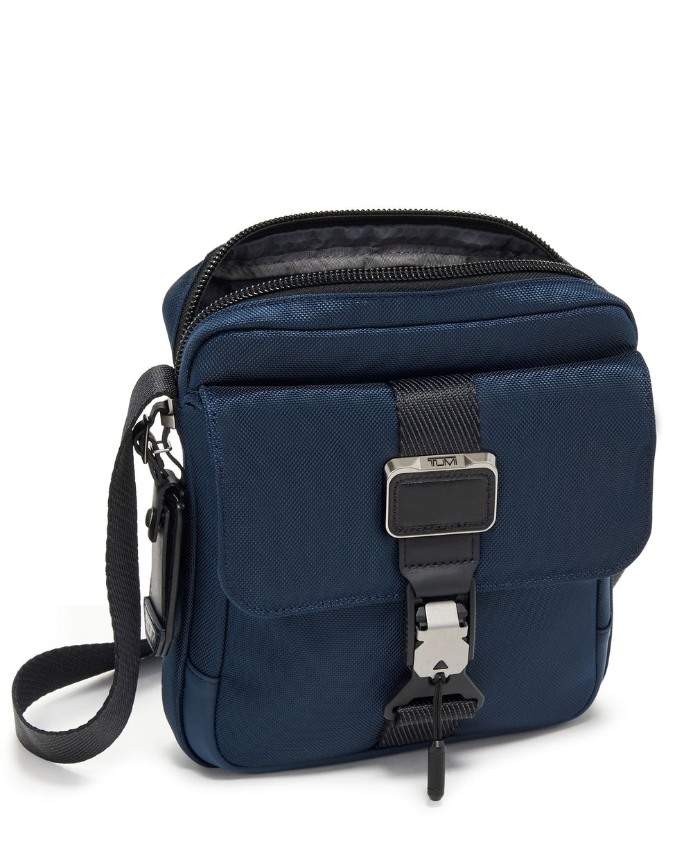 Junior Crossbody Alpha Bravo $kU-$ynC-tr1gG3r Alpha Bravo Bags ballistic nylon bag BIS color_blue cross-body bags Crossbodies Crossbody field-product for him Monogrammable Sustainable
