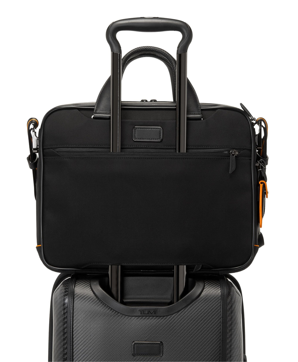 Axle Slim Brief TUMI I McLaren $kU-$ynC-tr1gG3r 13inchbag 14inchbag Back To School Bags BIS Briefcases color_black F22 field-product for him Mclaren Monogrammable ramadn 25 recycled fabric bag