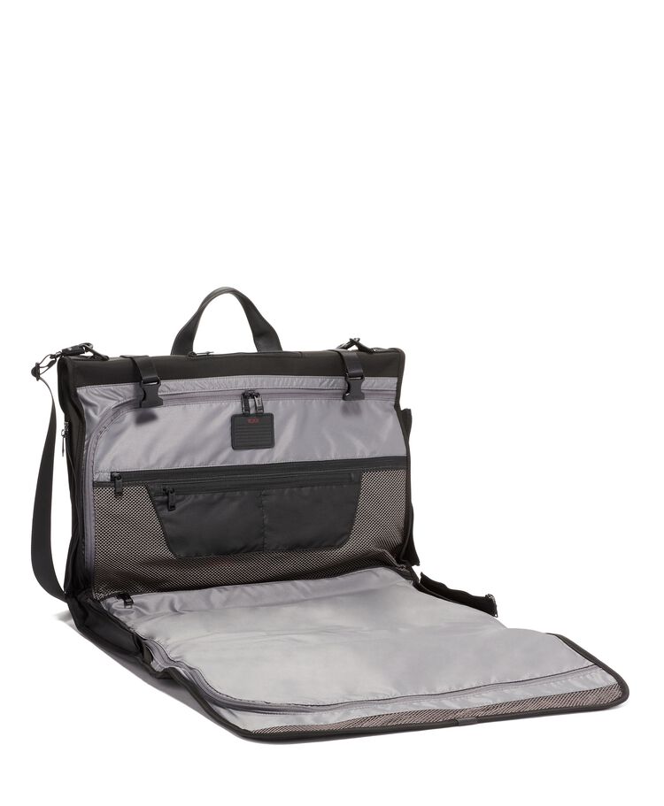 Garment Bag Tri-Fold Carry-On Alpha 3 $kU-$ynC-tr1gG3r Alpha 3 Bags ballistic nylon BESTAUGUST BIS Black Carry-On Luggage color_black compact Father's Day field-product for her Garment Bags Luggage Monogrammable Non-Discounted OCTBEST ramadn 25 softsided