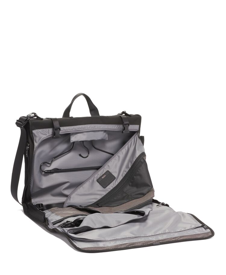 Garment Bag Tri-Fold Carry-On Alpha 3 $kU-$ynC-tr1gG3r Alpha 3 Bags ballistic nylon BESTAUGUST BIS Black Carry-On Luggage color_black compact Father's Day field-product for her Garment Bags Luggage Monogrammable Non-Discounted OCTBEST ramadn 25 softsided
