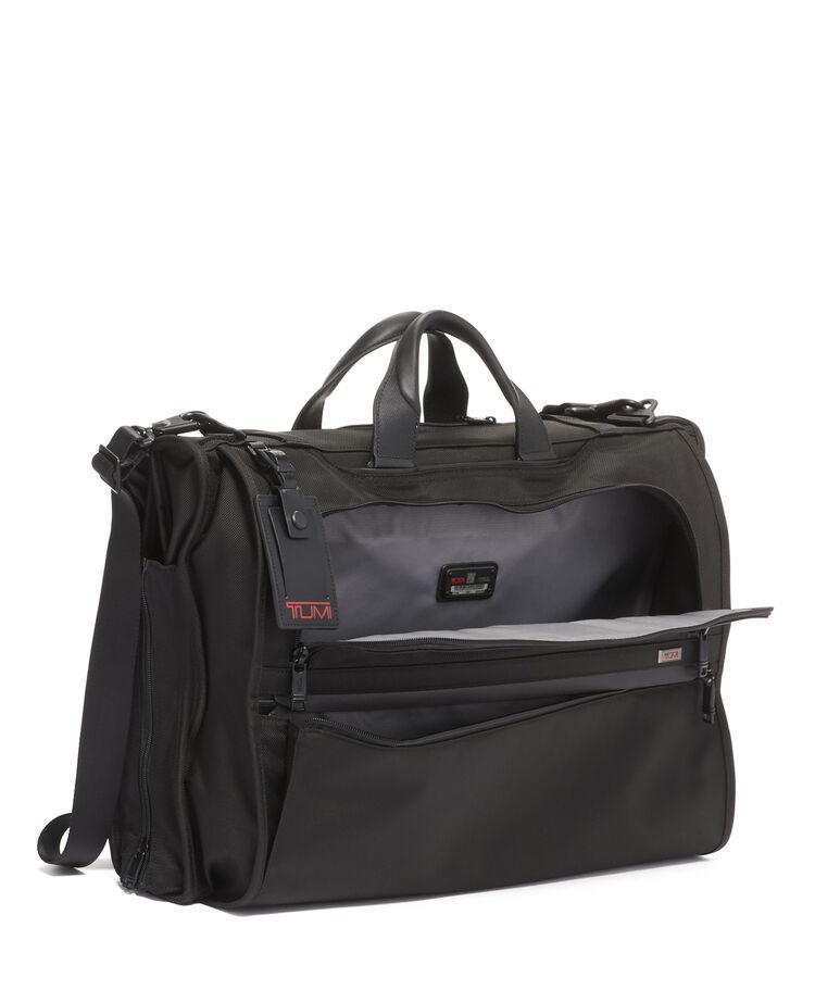 Garment Bag Tri-Fold Carry-On Alpha 3 $kU-$ynC-tr1gG3r Alpha 3 Bags ballistic nylon BESTAUGUST BIS Black Carry-On Luggage color_black compact Father's Day field-product for her Garment Bags Luggage Monogrammable Non-Discounted OCTBEST ramadn 25 softsided