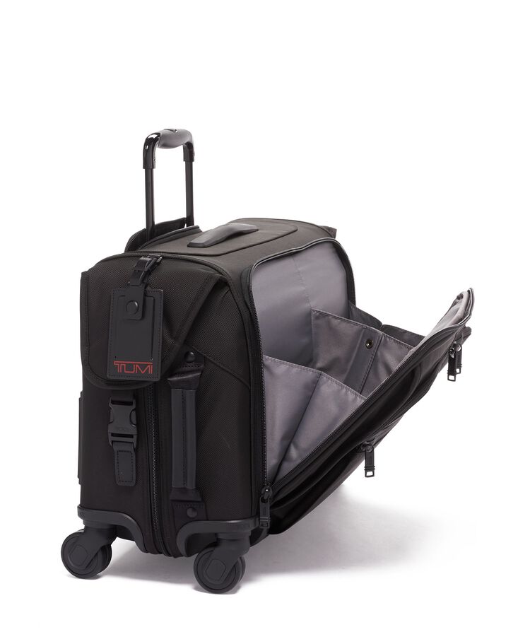 Garment 4 Wheeled Carry-On Alpha 3 $kU-$ynC-tr1gG3r Alpha Alpha 3 Bags ballistic nylon BIS Black Briefcases Carry-On Luggage color_black compact Father's Day field-product for her Luggage Monogrammable Non-Discounted Wheeled Briefcase