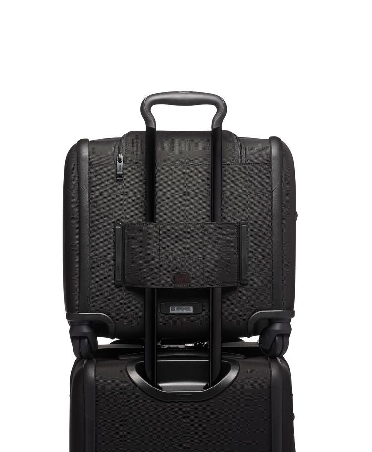 Compact 4 Wheeled Brief Alpha 3 $kU-$ynC-tr1gG3r Alpha 3 Bags BIS Black Briefcases color_black Father's Day field-product for him gifting Last item available! Monogrammable Non-Discounted ramadn 25 Wheeled Briefcase