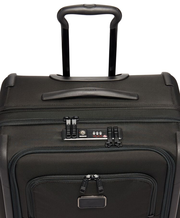 Short Trip Expandable 4 Wheeled Packing Case Alpha 3 $kU-$ynC-tr1gG3r Alpha 3 BIS Black Checked Luggage color_black expandable field-product for her Luggage Monogrammable Non-Discounted ramadn 25 short trip softsided