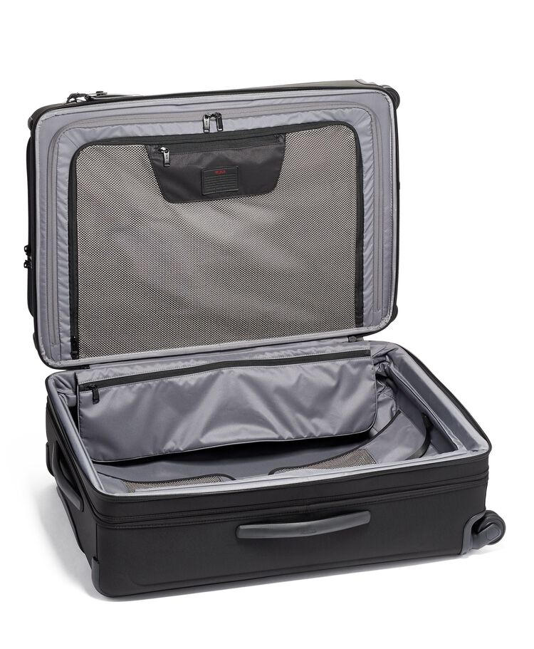 Medium Trip Expandable 4 Wheeled Packing Case Alpha 3 $kU-$ynC-tr1gG3r Alpha 3 BIS Black Checked Luggage color_black expandable Father's Day field-product FTT Luggage Monogrammable Non-Discounted ramadn 25 short trip softsided