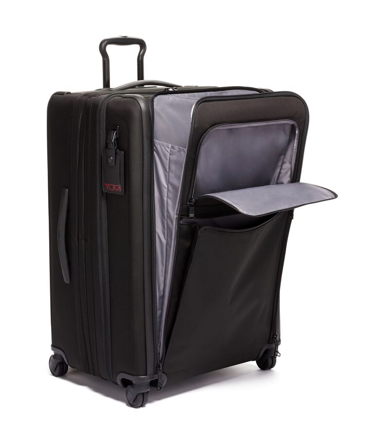 Medium Trip Expandable 4 Wheeled Packing Case Alpha 3 $kU-$ynC-tr1gG3r Alpha 3 BIS Black Checked Luggage color_black expandable Father's Day field-product FTT Luggage Monogrammable Non-Discounted ramadn 25 short trip softsided