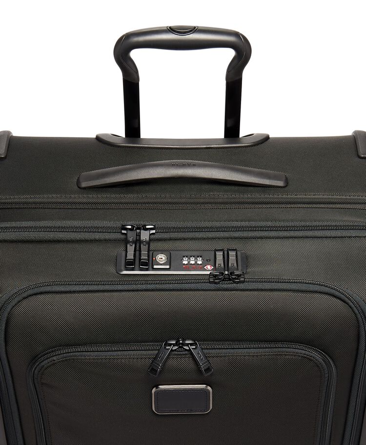 Medium Trip Expandable 4 Wheeled Packing Case Alpha 3 $kU-$ynC-tr1gG3r Alpha 3 BIS Black Checked Luggage color_black expandable Father's Day field-product FTT Luggage Monogrammable Non-Discounted ramadn 25 short trip softsided