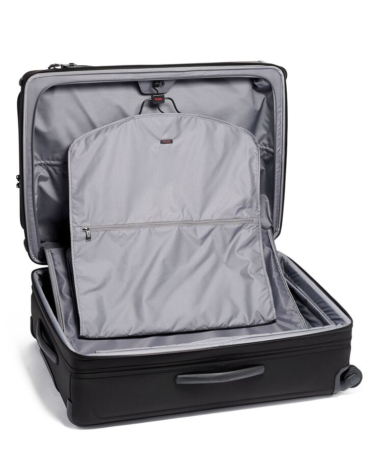 Extended Trip Expandable 4 Wheeled Packing Case Alpha 3 $kU-$ynC-tr1gG3r Alpha 3 best sellers BIS Black Checked Luggage color_black expandable extended field-product for him Luggage Monogrammable Non-Discounted softsided