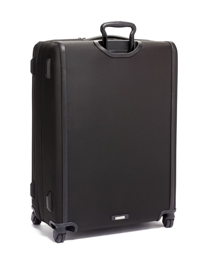 Extended Trip Expandable 4 Wheeled Packing Case Alpha 3 $kU-$ynC-tr1gG3r Alpha 3 best sellers BIS Black Checked Luggage color_black expandable extended field-product for him Luggage Monogrammable Non-Discounted softsided