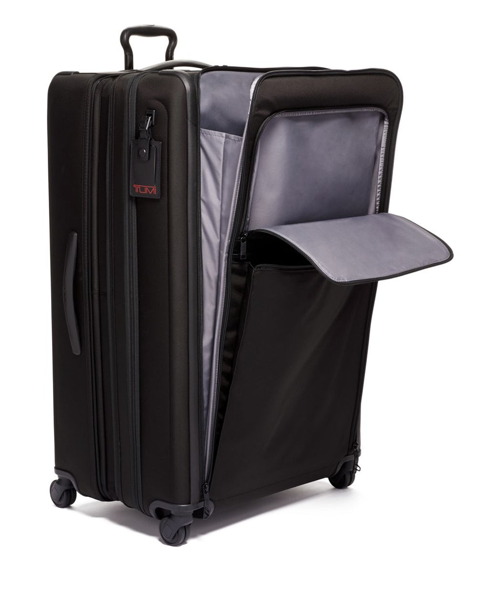 Worldwide Trip Expandable 4 Wheeled Packing Case Alpha 3 $kU-$ynC-tr1gG3r Alpha 3 best sellers Best Selling Luggage BESTAUGUST BESTJULY BIS Black Checked Luggage color_black expandable extended field-product FTT Luggage Monogrammable Non-Discounted OCTBEST softsided worldwide