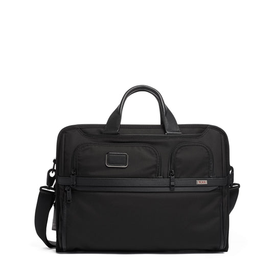 Compact Lg Laptop Brief Alpha 3 $kU-$ynC-tr1gG3r 13inchbag 14inchbag 15inchbag 16inchbag Alpha 3 Back To School Bags ballistic nylon bag best sellers Best Selling Bags bestsept BIS Black Briefcases color_black commuter gifts field-product for him gifting Monogrammable Non-Discounted OCTBEST ramadn 25 tech gifts