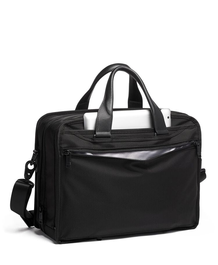 Expandable Organizer Laptop Brief Alpha 3 $kU-$ynC-tr1gG3r 13inchbag 14inchbag 15inchbag Alpha 3 Back To School Bags ballistic nylon bag BESTAUGUST BIS Black Briefcases color_black Father's Day field-product for him Monogrammable Non-Discounted OCTBEST ramadn 25 tech gifts