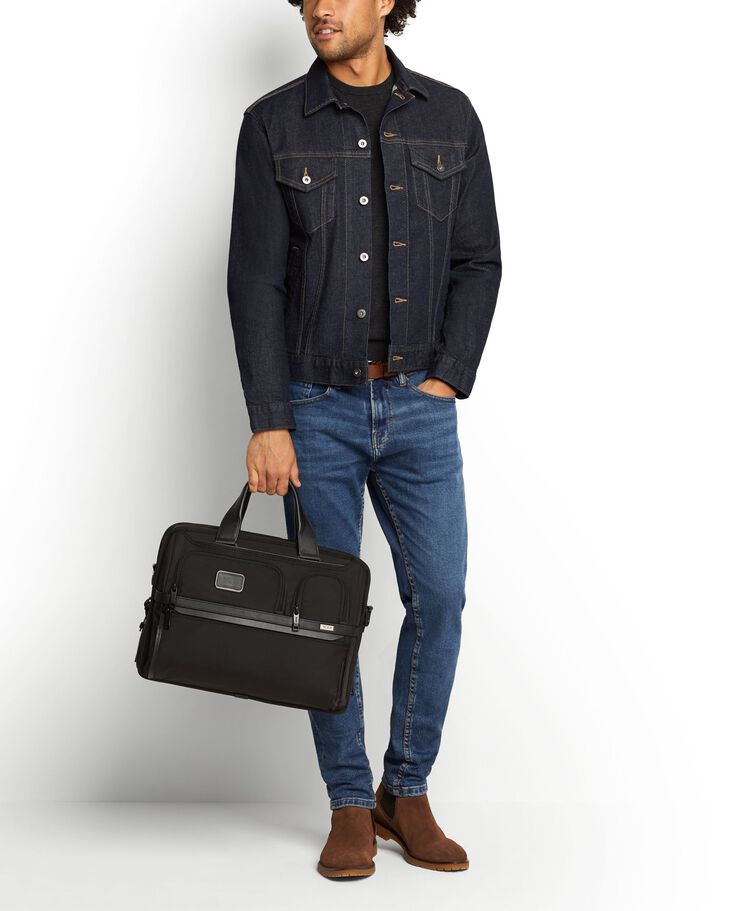 Expandable Organizer Laptop Brief Alpha 3 $kU-$ynC-tr1gG3r 13inchbag 14inchbag 15inchbag Alpha 3 Back To School Bags ballistic nylon bag BESTAUGUST BIS Black Briefcases color_black Father's Day field-product for him Monogrammable Non-Discounted OCTBEST ramadn 25 tech gifts