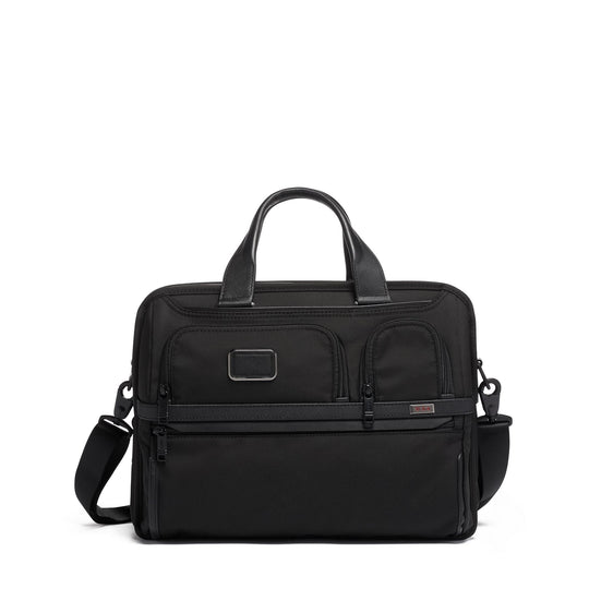 Expandable Organizer Laptop Brief Alpha 3 $kU-$ynC-tr1gG3r 13inchbag 14inchbag 15inchbag Alpha 3 Back To School Bags ballistic nylon bag BESTAUGUST BIS Black Briefcases color_black Father's Day field-product for him Monogrammable Non-Discounted OCTBEST ramadn 25 tech gifts