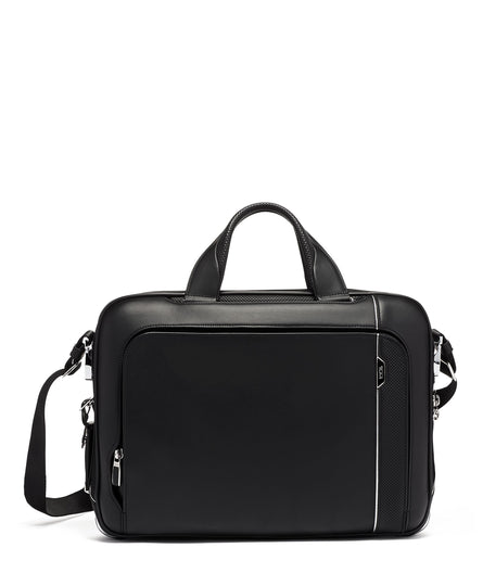 Sadler Brief Leather Arrivé $kU-$ynC-tr1gG3r 13inchbag 14inchbag 15inchbag Arrivé Bags Briefcases color_black field-product for him leather leather bag Monogrammable ramadn 25