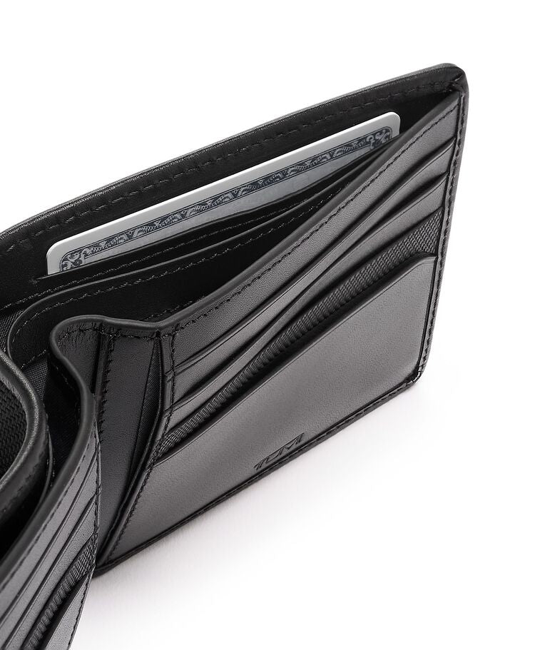 Global Double Billfold Alpha $kU-$ynC-tr1gG3r Accessories Alpha BESTAUGUST Billfold BIS Black color_black for him gifting Non-Discounted