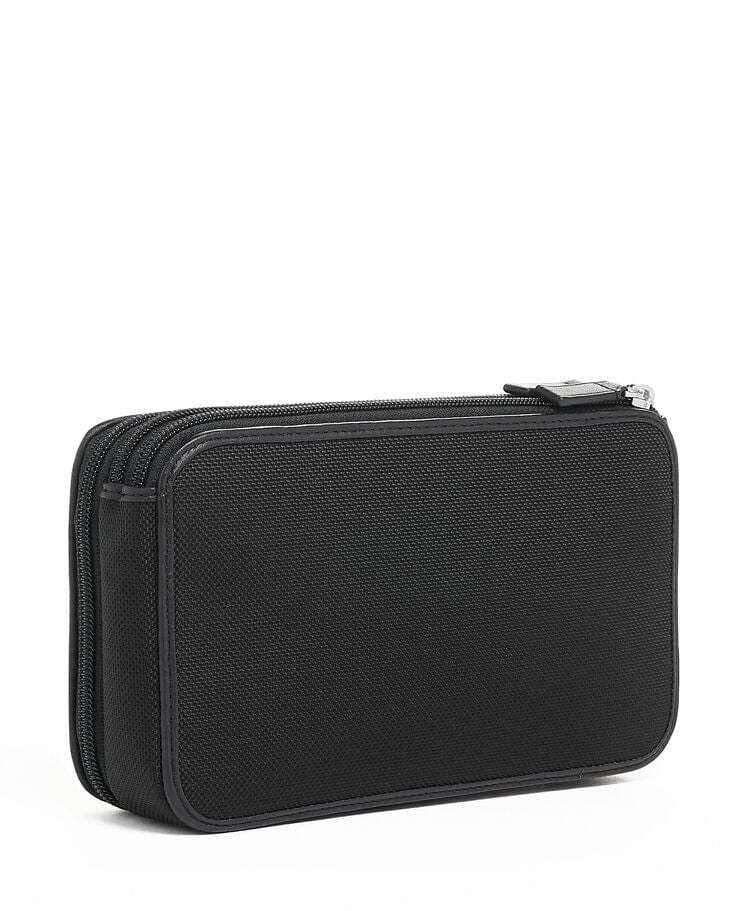 Triple Zip Clutch Alpha $kU-$ynC-tr1gG3r Alpha Bags ballistic nylon bag best sellers Best Selling Accessories Best Selling Bags BESTAUGUST BESTJULY bestsept BIS Black Clutch Clutches color_black gifting Non-Discounted OCTBEST ramadn 25