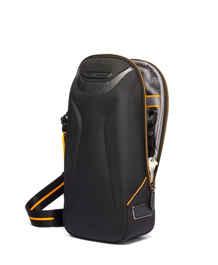 Torque Sling TUMI I McLaren $kU-$ynC-tr1gG3r Bags BESTAUGUST bestsept BIS Black color_black field-product Mclaren Monogrammable OCTBEST recycled fabric bag Sling