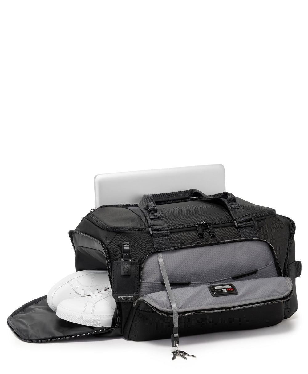 Mason Duffel Alpha Bravo $kU-$ynC-tr1gG3r Alpha Bravo Bags ballistic nylon ballistic nylon bag best sellers Best Selling Bags BIS color_blue Duffel Duffels field-product for him Garment Bags Monogrammable Sustainable