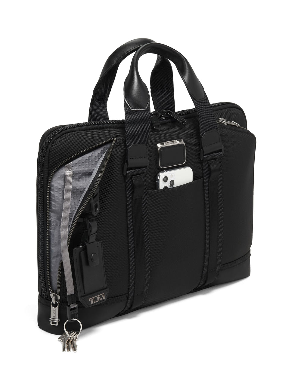 Academy Brief ALPHA BRAVO $kU-$ynC-tr1gG3r 13inchbag 14inchbag 15inchbag Alpha Bravo Back To School Bags ballistic nylon bag BESTAUGUST BESTJULY BIS Briefcases color_black field-product for him gifting Monogrammable OCTBEST ramadn 25 Sustainable