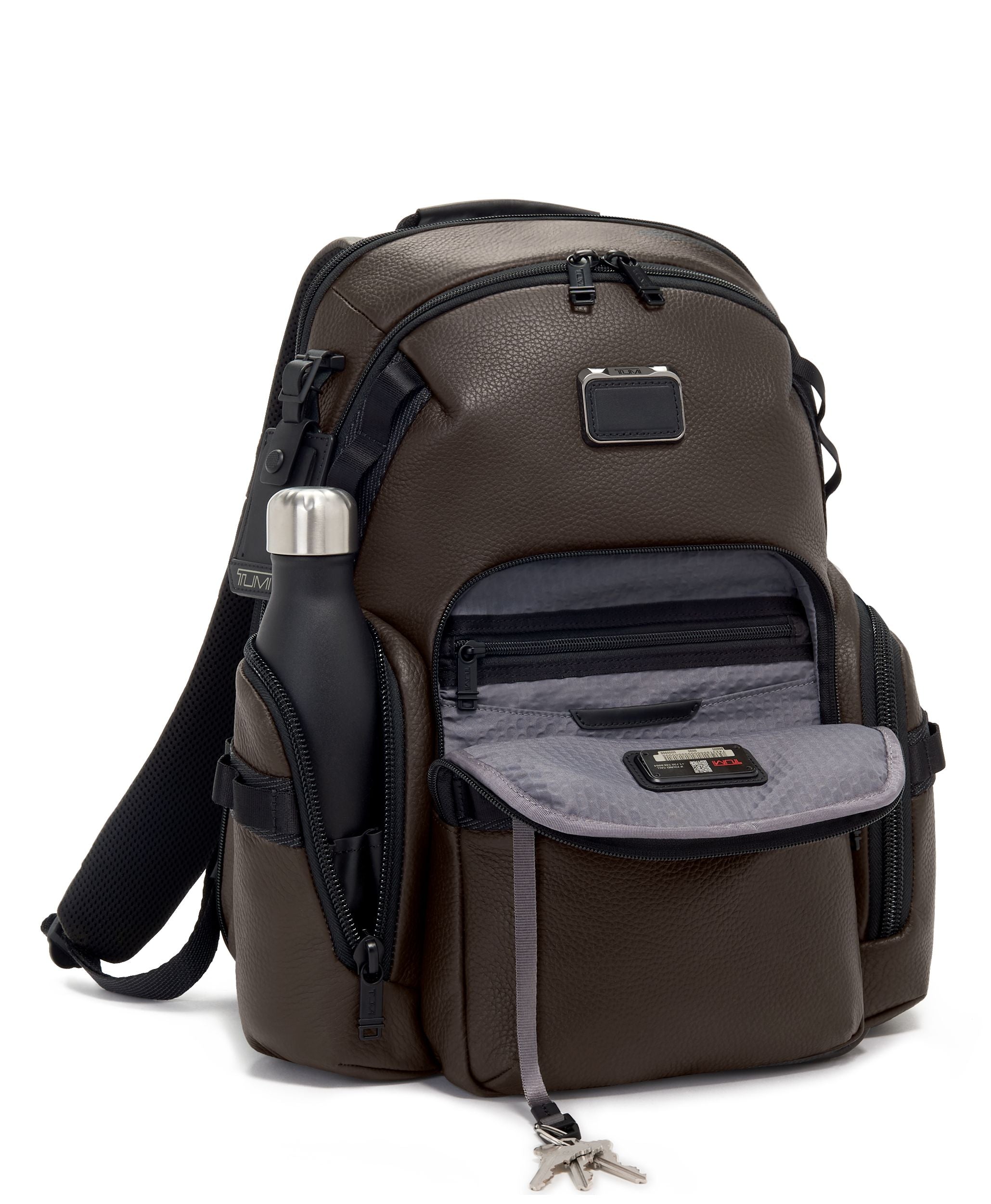 Tumi nellis backpack outlet leather