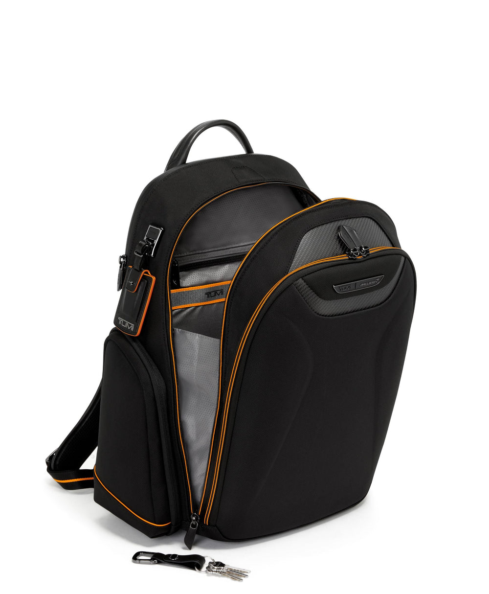 Paddock Backpack TUMI I McLaren $kU-$ynC-tr1gG3r Back To School Backpacks color_black field-product Laptop Backpacks Mclaren Monogrammable new collection backpacks S23 Travel Backpacks