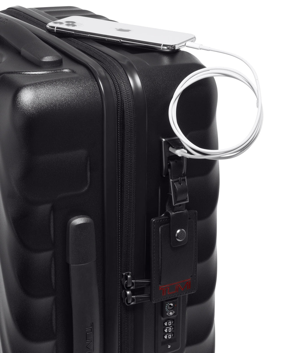 International Expandable 4 Wheeled Carry On 19 Degree $kU-$ynC-tr1gG3r 19 + 19 19 Degree BIS Carry-On Carry-On Luggage color_black expandable field-product hardsided international lightweight Luggage Monogrammable new collection luggage recycled polycarbonate S23