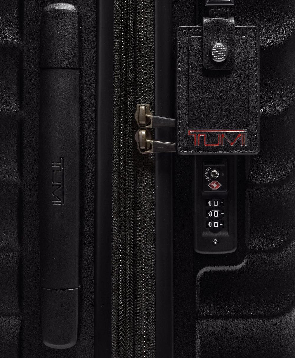 International Expandable 4 Wheeled Carry On 19 Degree $kU-$ynC-tr1gG3r 19 + 19 19 Degree BIS Carry-On Carry-On Luggage color_black expandable field-product hardsided international lightweight Luggage Monogrammable new collection luggage recycled polycarbonate S23