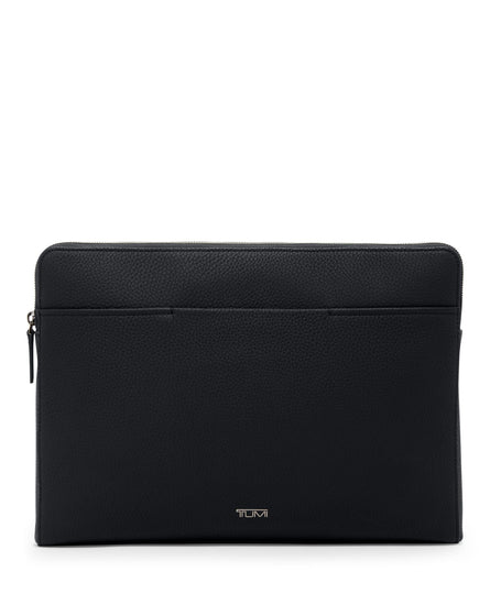 Milinia Laptop Sleeve Georgica $kU-$ynC-tr1gG3r 13inchbag 14inchbag Accessories BIS color_black for her fw23 georgica Laptop Covers leather bag New collection new collection accessories